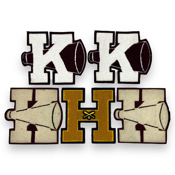 Chenille Varsity Letter Patch