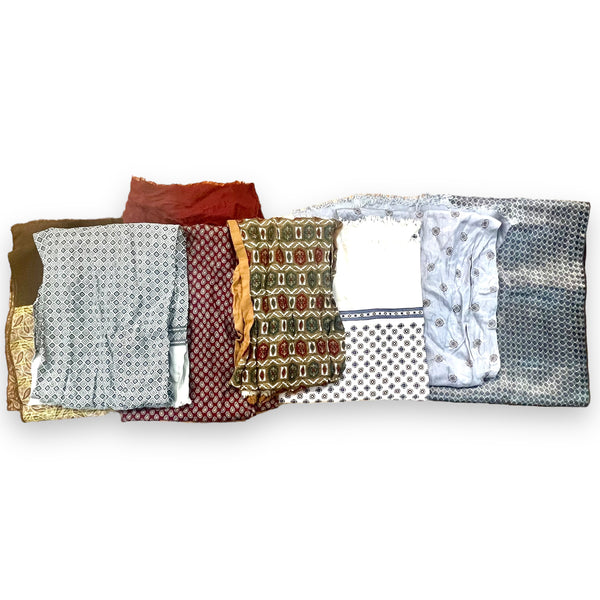 Beautiful Scarf + Tie Fabric Bundle