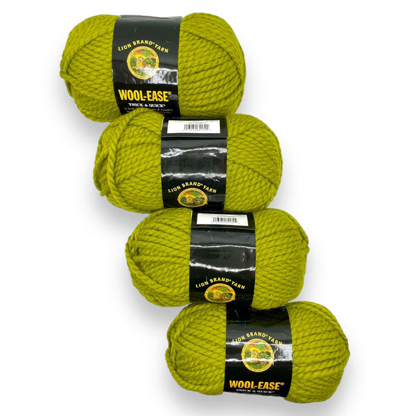 Lemongrass Wool-Ease Bulky Yarn Bundle
