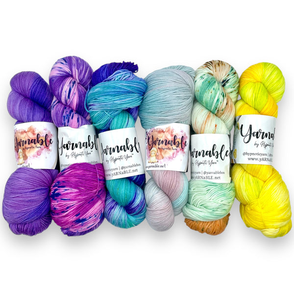 "Fairy Tales Come True" Hypnotic Yarn Plush Sock Yarn Bundle