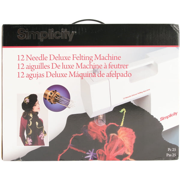 Simplicity 12 Needle Deluxe Felting Machine