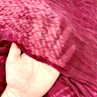 Maroon Desert Sheer Fabric - 5 yds x 40"