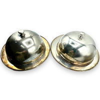 Silver-Plated Cloche + Plate Set