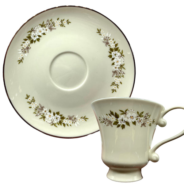 Spring Rhapsody by Edgerton Cup + Saucer Fine China Set
