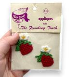 Strawberries + Butterflies Vintage Patch Bundle