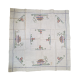 Vintage Coordinating Cross Stitched Linen Bundle