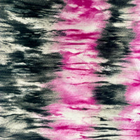 Fuchsia Tie-Dye Stretch Fabric - 2 yds x 60"
