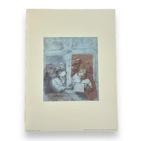 "The Letter” Vintage Print by Jan Van Ostede