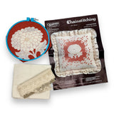 Finish Me! Charmin Chrysanthemum Pillow Chainstitching Kit