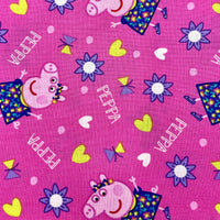 Peppa Pig Cotton Fabric - 1 yd x 42"