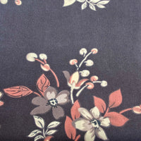 2-Way Stretch Floral Fabric - 3 1/2 yards x 60"