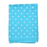 Sky Blue Polka Dot Fabric - 2 yds x 60"