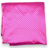 Love Pink Dotted Sateen Fabric - 10 yds x 44"