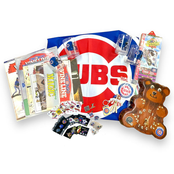 Vintage Chicago Cubs + Bears Souvenir Lot
