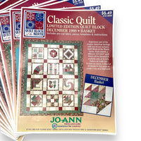 Classic Quilt Block of the Month 1998 Set