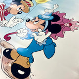 Mickey + Minnie Vintage Disney Poster