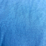Blue Pointelle Knit Fabric - 11 yds x 62"