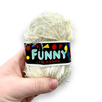 Marshmallow Funny Pelsgarn Yarn Bundle