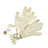 Woven Ruffle Vintage Gloves