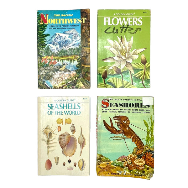 Mid-Century Nature Guide Book Bundle