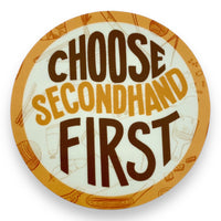 Choose Secondhand First Sticker