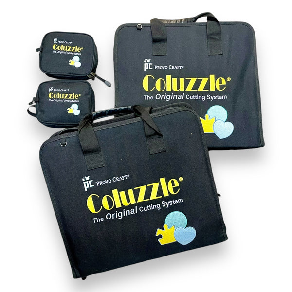 Provo Craft Coluzzle Carry All Storage Binder with Templates Bundle