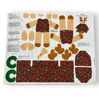 "Holiday Friends" Cotton Panel Fabric Bundle