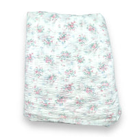 Vintage Blush Floral Seersucker Cotton - 5 3/4 yds x 60"