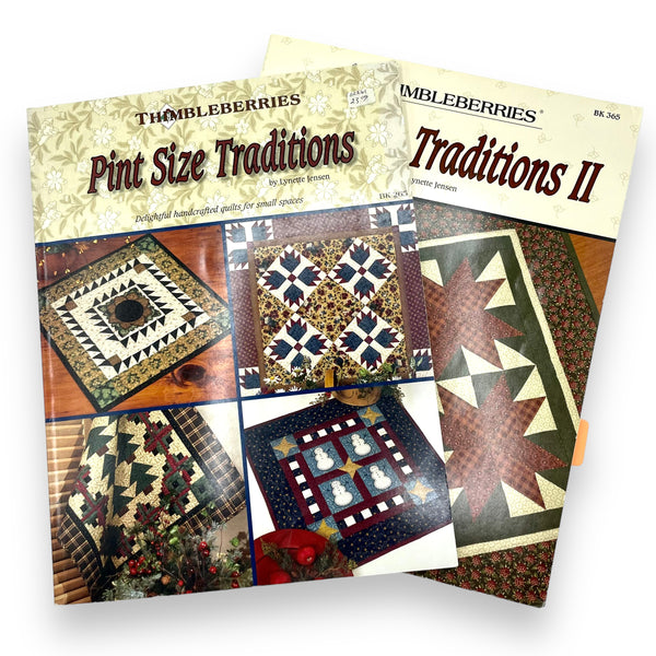 Pint Size Traditions Quilting Book Bundle