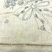 Vintage Linen Towel Embroidery Kit