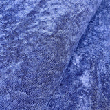 Midnight Blue Stretch Crushed Velvet-y Fabric - 4 1/2 yds x 60"