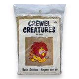 Crewel Creatures "Proud Lion" Kit