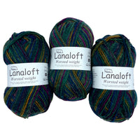 Lanaloft Wool Yarn Trio