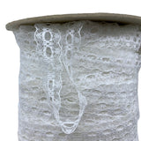 Large Spool of Antique White Lace Trim
