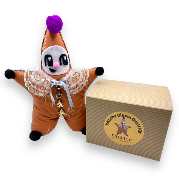 Kitschy Clown Kit - Sustainable Craft Kit