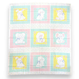 Honey Bunny Vintage Cotton Fabric Panels - 1 1/4 yds x 44"