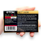 Unopened TDK SA90 Cassette Tape Bundle