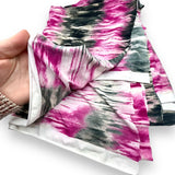 Fuchsia Tie-Dye Stretch Fabric - 2 yds x 60"