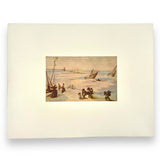 The Elder - Stormy Sea by Jan Brueghel Vintage Offset Lithograph in Matte