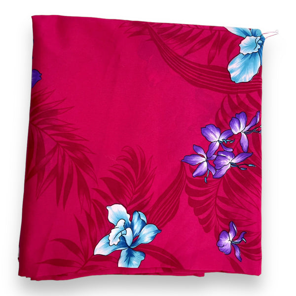 Hawaiian Poly Print Fabric - 3 yds x 44"
