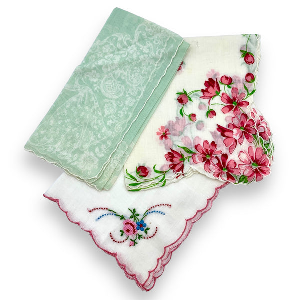 Vintage Handkerchief Bundle #3