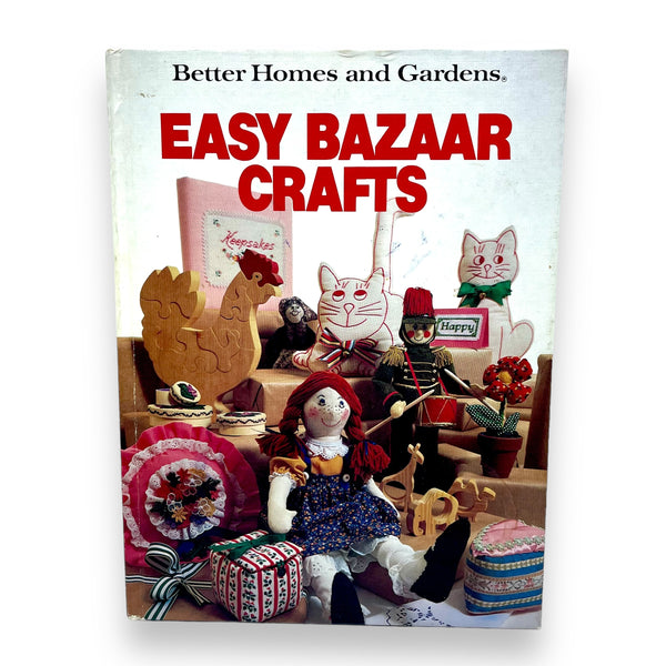 Easy Bazaar Crafts Vintage Book