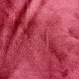 Wine Faux Suede Fabric - 2 yds x 60"