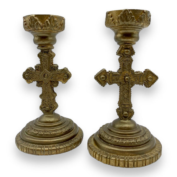 Baroque Votive Tealight Holder Pedestals
