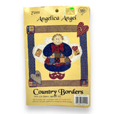Angelica Angel Country Borders Iron-On Applique Kit