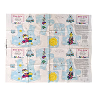Jelly Bean Junction “Hoppy Springs” Girls Jumper Cotton Fabric Panel