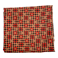 70's Poppy Satin-y Fabric - 3 1/4 yds x 56"