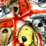 Doggy Daycare Fleece Fabric - 1 1/4 yds x 60"
