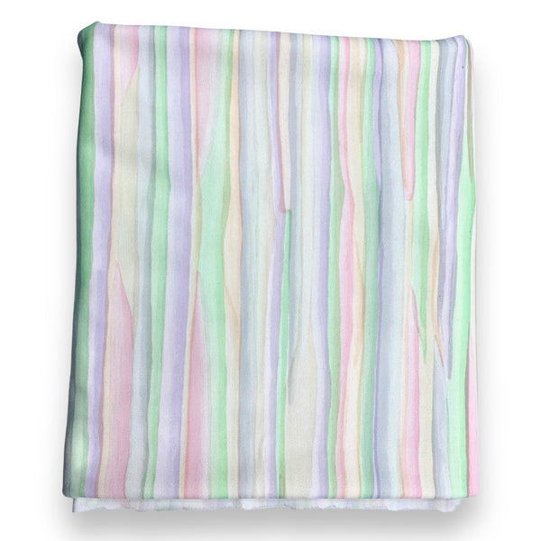 Pastel Stripes Knit Fabric - 2 1/2 Yd x 60"