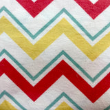 Easter Chevron Flannel Fabric - 6 1/2 yds x 42"